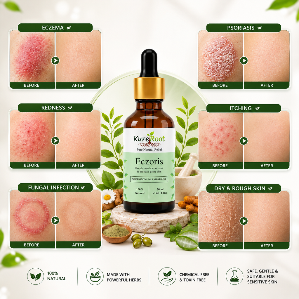 Eczoris Oil - For Eczema, Psoriasis & Skin Allergies